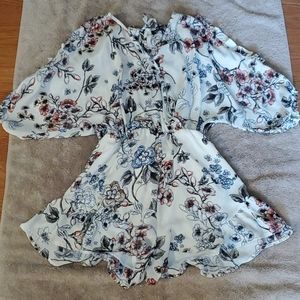 Fashion Nova Floral Romper